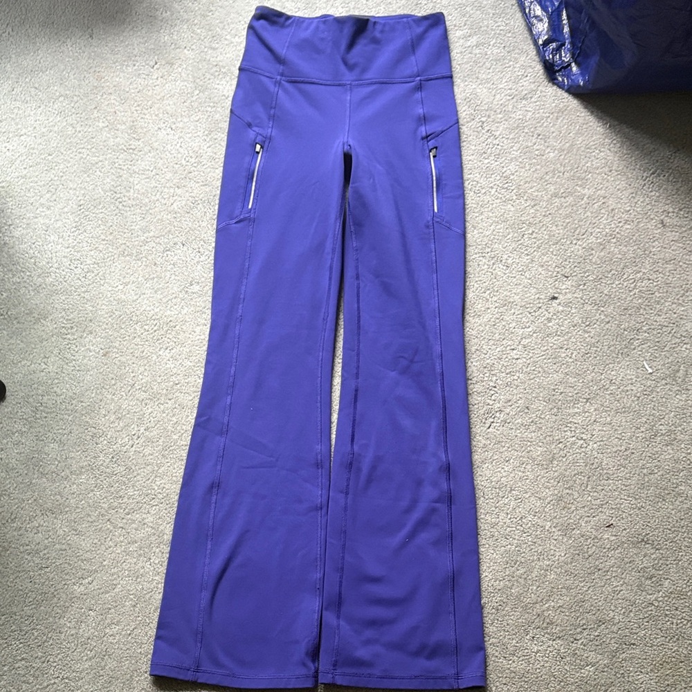 Athleta Blue Rainier Bootcut Pants